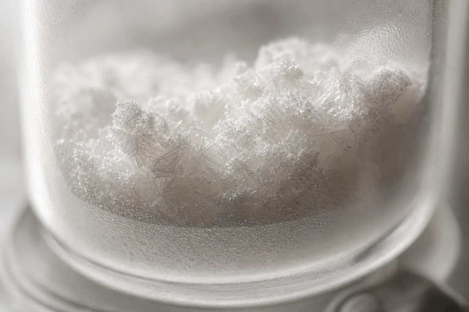 Macro of lyophilized peptide powder